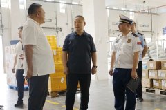 肖源率队开展节前平安出产、消防工做及